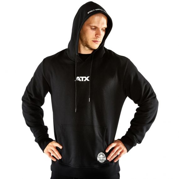 ATX® HOODIE - GRÖSSEN S BIS XL SCHWARZ