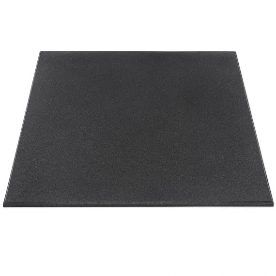 GYMFLOOR® Granulat Bodenschutzplatte Premium Extra fein - 1000 x 1000 x 15 mm