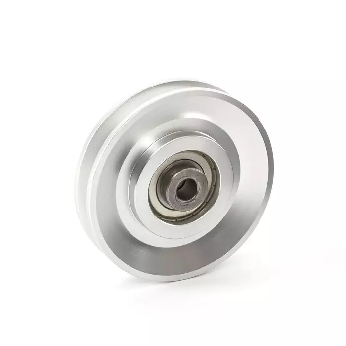 Seilrolle / Umlenkrolle - Aluminium Ø 90 mm